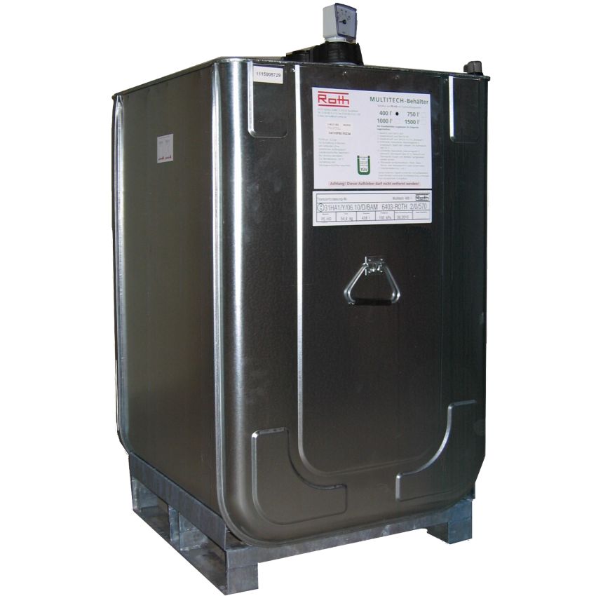 Cuve de transport gasoil acier / PE double paroi 400 L Pressol