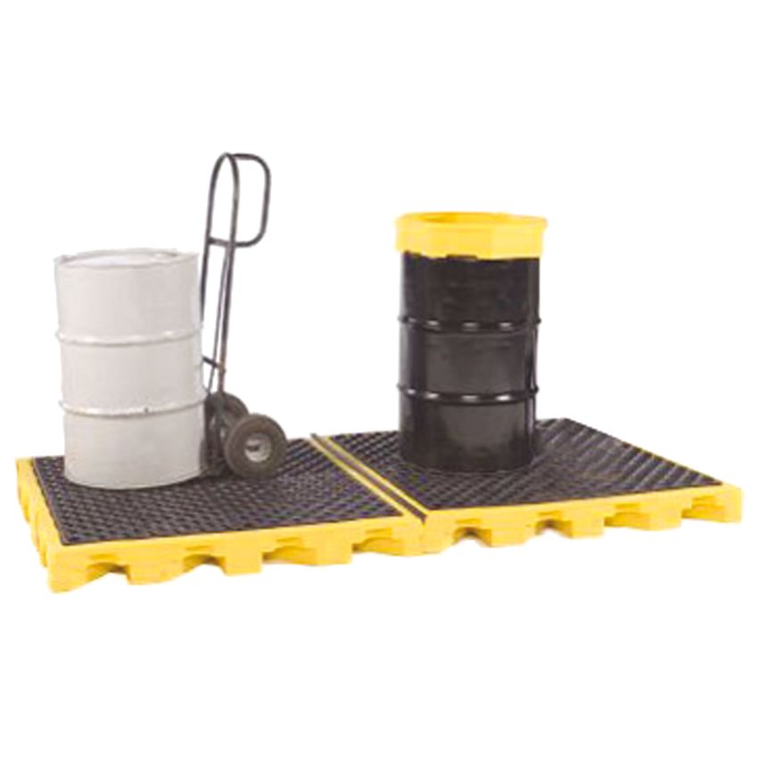 Plate-forme de rétention polyéthylène 4 fûts, 166 litres UltraTech