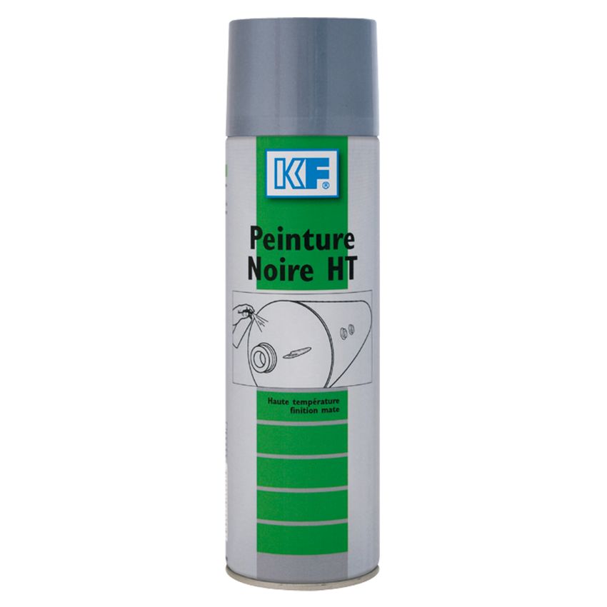 Peinture noire haute température KF