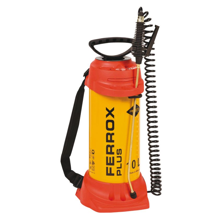 Pulvérisateur haute pression avec réservoir 10 L en acier Mesto