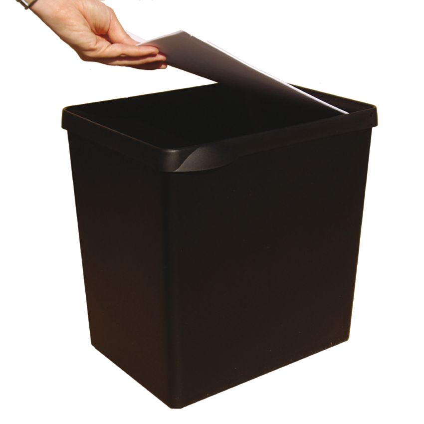 <strong>Corbeille plastique</strong> modulaire 26 litres