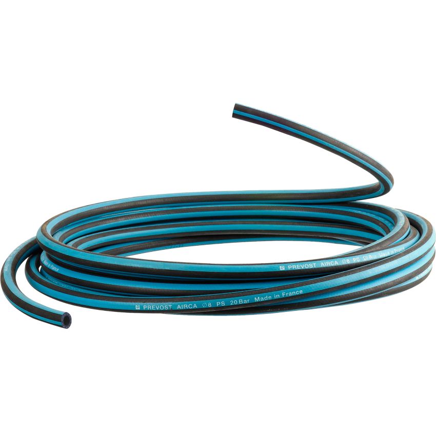 Tuyau air comprimé caoutchouc Ø 8 x 15 mm Prevost