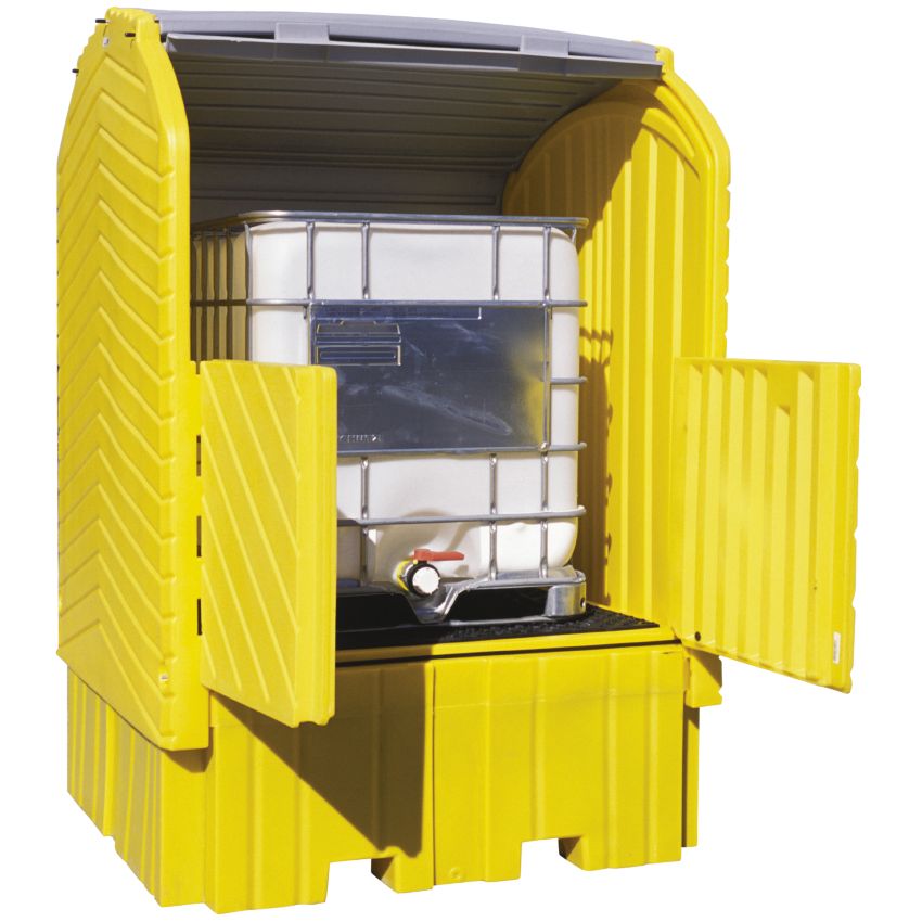 Conteneur extérieur polyéthylène 1 cubitainer, 1360 litres UltraTech