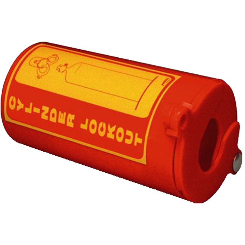 Système de condamnation de vanne pour bouteille de gaz Brady
