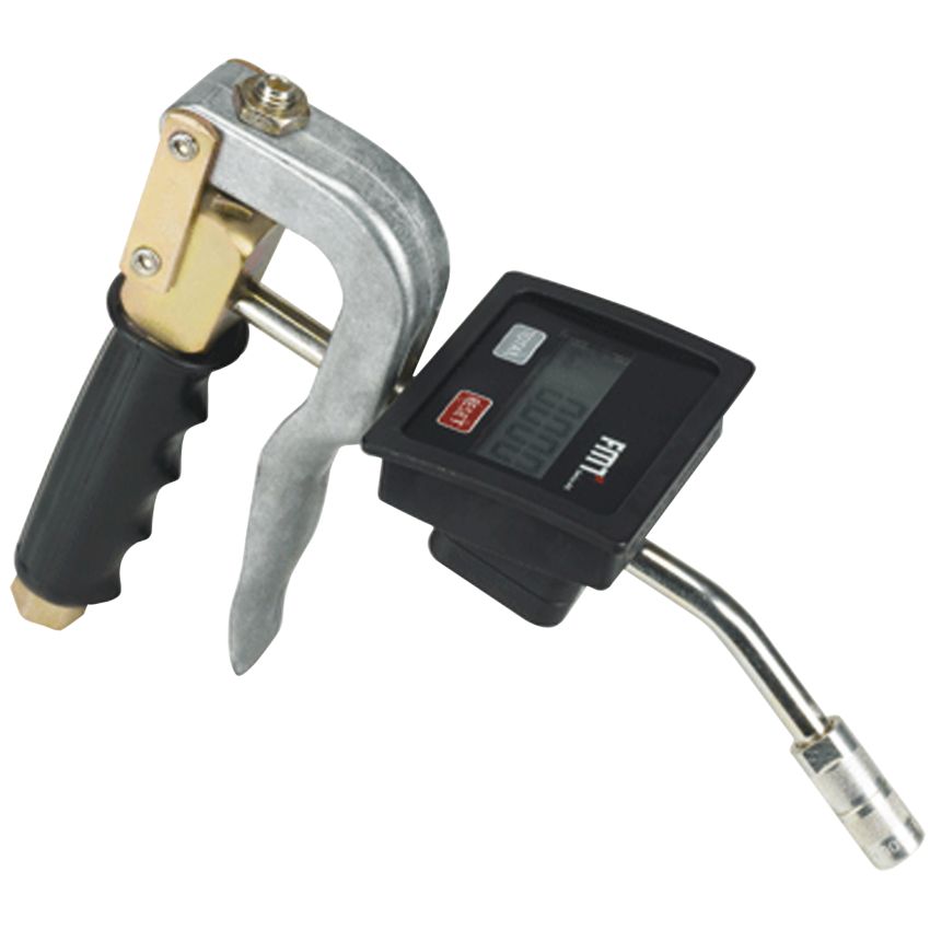 Pistolet pneumatique de distribution de graisse avec compteur digital Algi