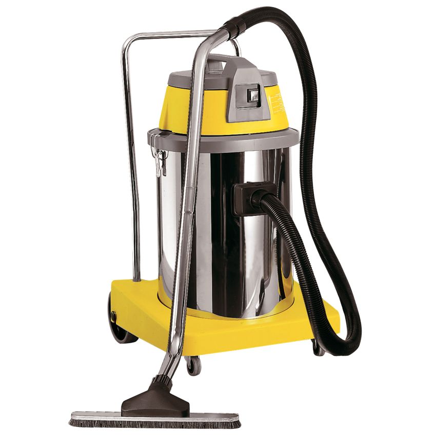 Aspirateur eau et poussières cuve inox, 35 L