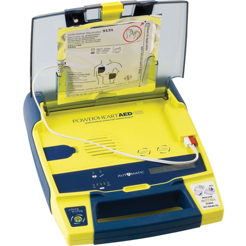Défibrillateur automatique PowerHeart AED G3 Plus avec métronome Cardiac Science