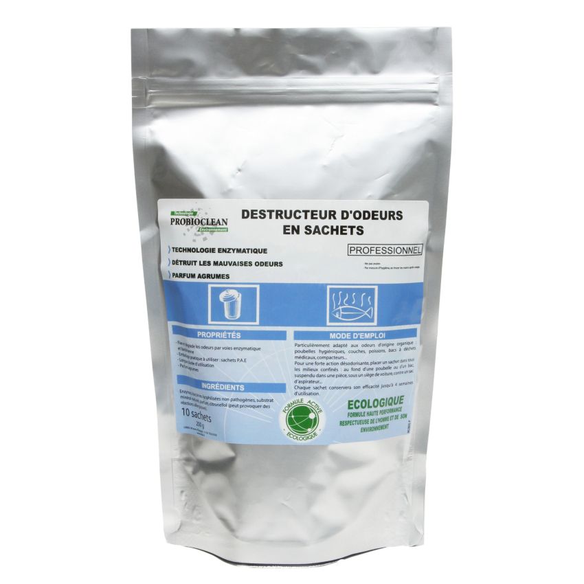 Destructeur d'odeurs écologique en sachet