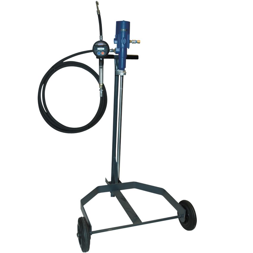 Ensemble pneumatique mobile de distribution d'huile pour fûts, 3 : 1 Pressol