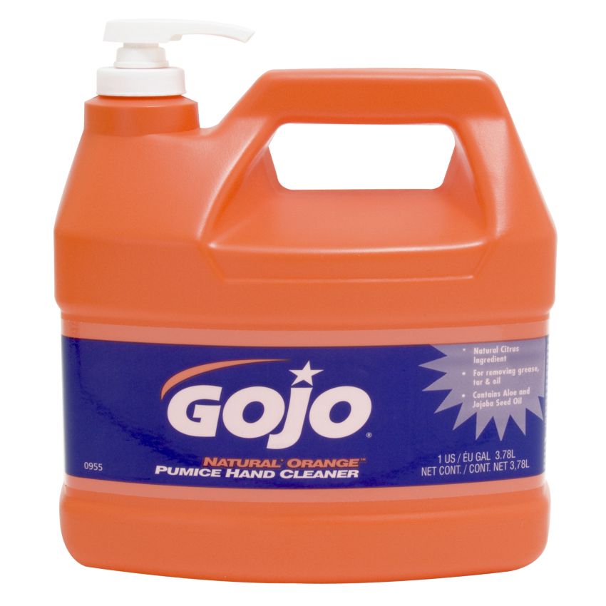 Crème de nettoyage avec microbilles pour salissures tenaces Natural OrangeTM Gojo