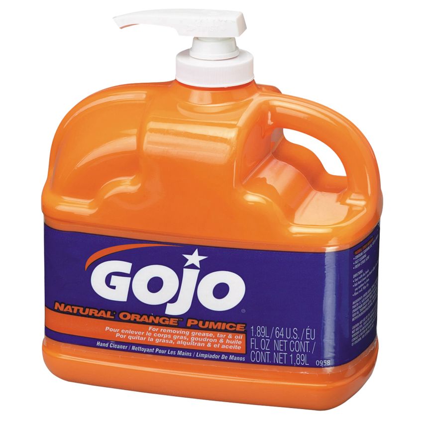Crème de nettoyage avec microbilles pour salissures tenaces Natural OrangeTM Gojo