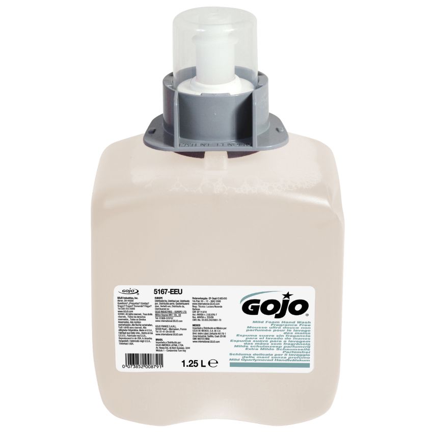 Lot 3 savons mousse Ultra Doux pour salissures légères Gojo