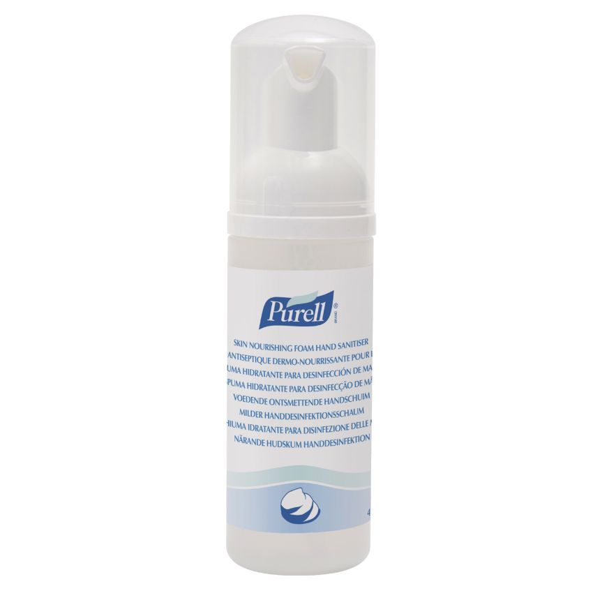 Lot 6 flacons mousse hydroalcoolique dermo-nourissante Purell®, 45 mL Purell