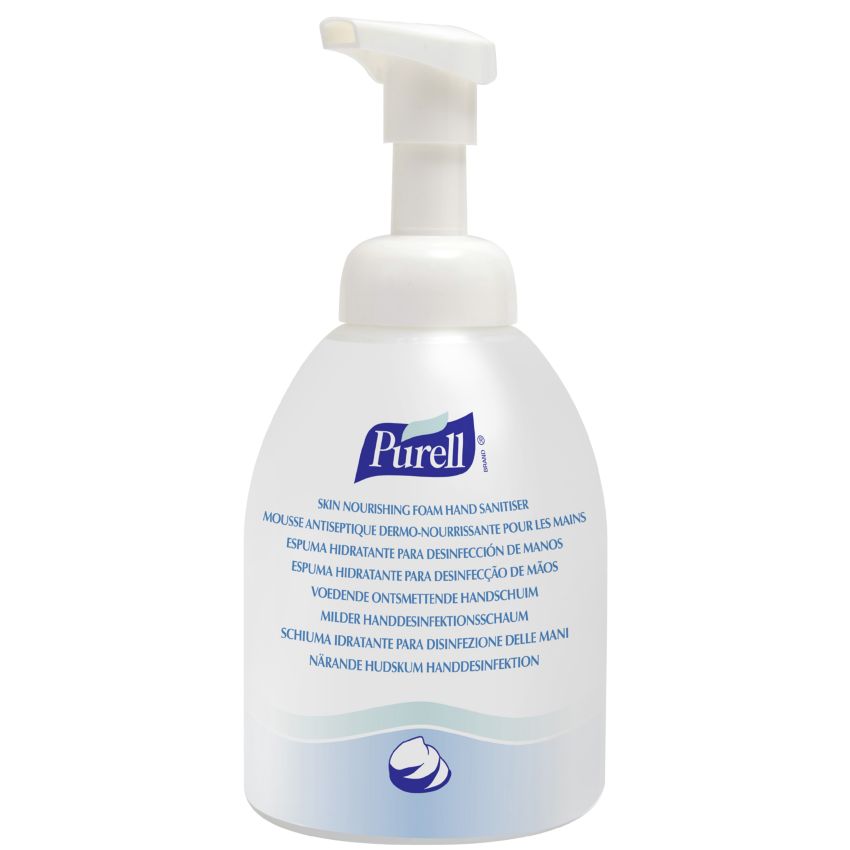Lot 4 flacons mousse hydroalcoolique dermo-nourissante Purell®, 535 mL Purell