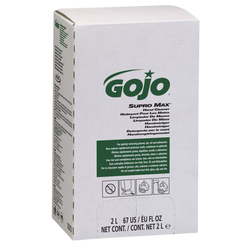 Crème de nettoyage avec microbilles pour salissures adhérentes Supro MaxTM Gojo