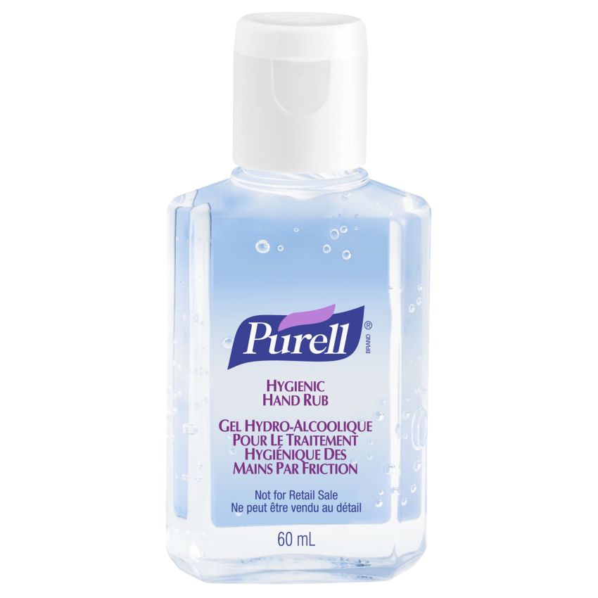 Lot 24 flacons gel hydroalcoolique Purell®, 60 mL Purell