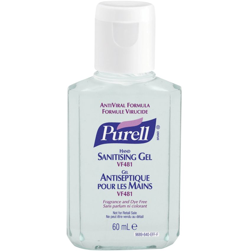 Lot 24 flacons gel hydroalcoolique Purell® VF481TM, 60 mL Purell