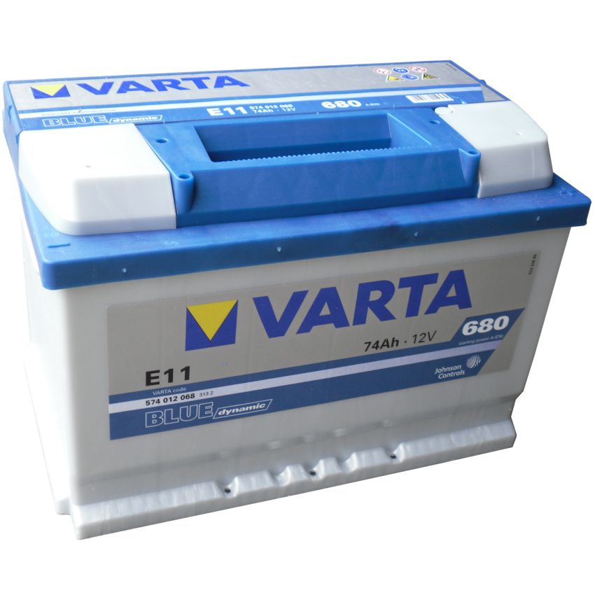 Batterie de démarrage 680 A, 74 Ah Varta