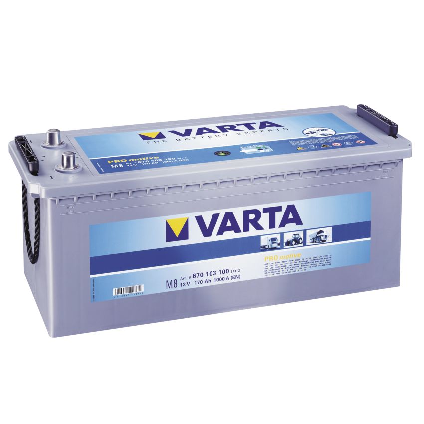 Batterie de démarrage 1000 A, 180 Ah Varta