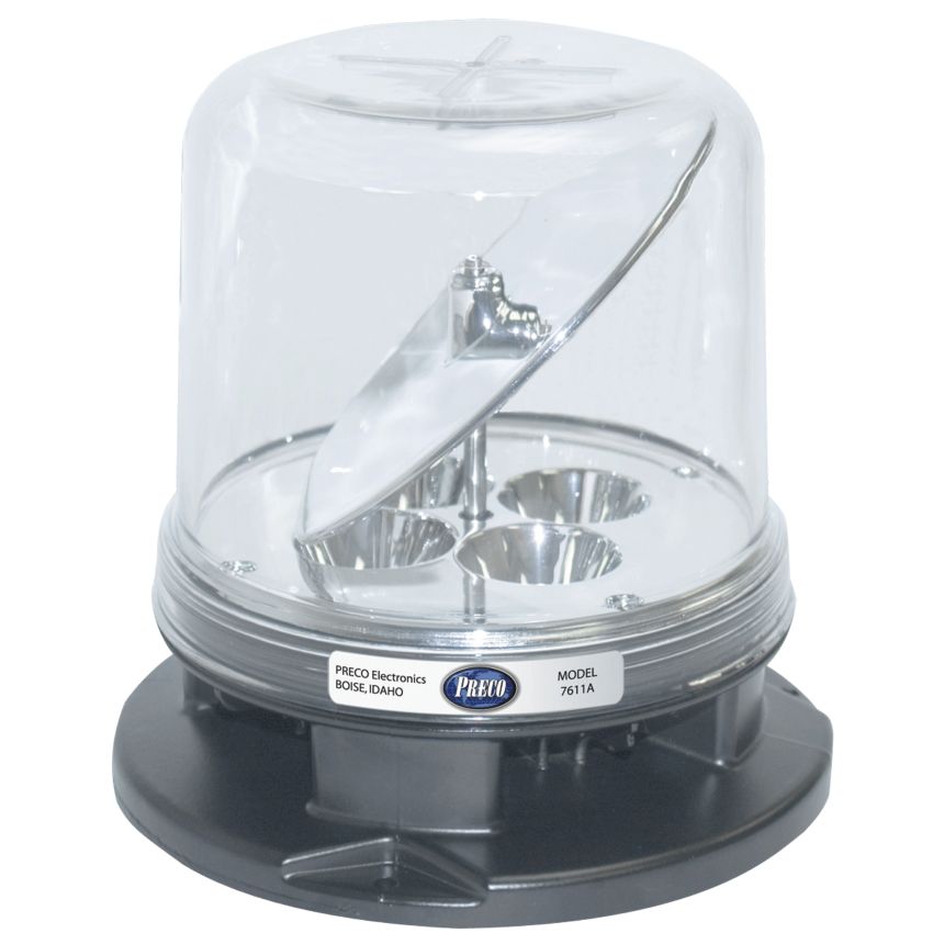 Gyrophare à LEDs 120 trs/min fixation à vis Preco