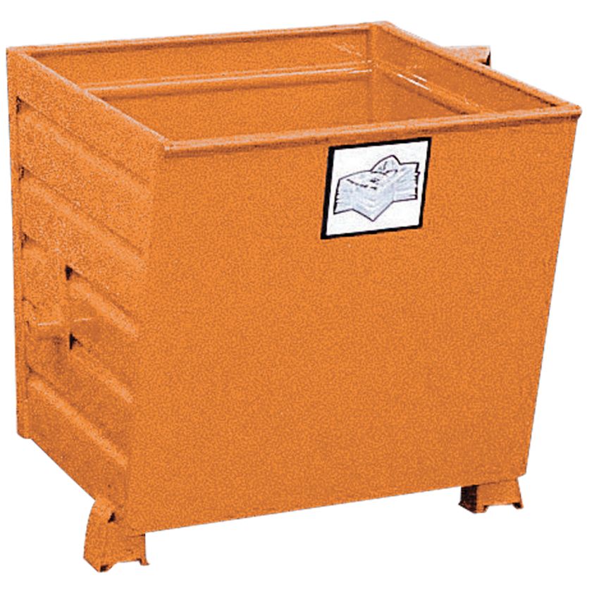 Benne autobasculante avec l'utilisation d'un palonnier, 2000 litres