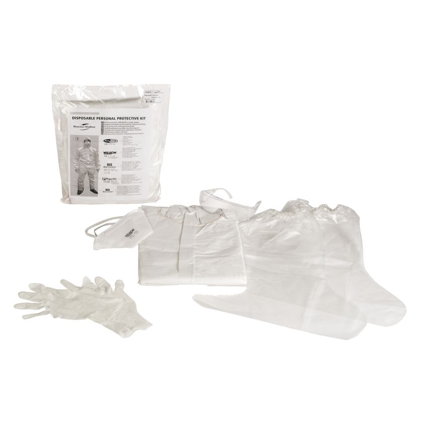 Kit de protection individuelle spécial contamination