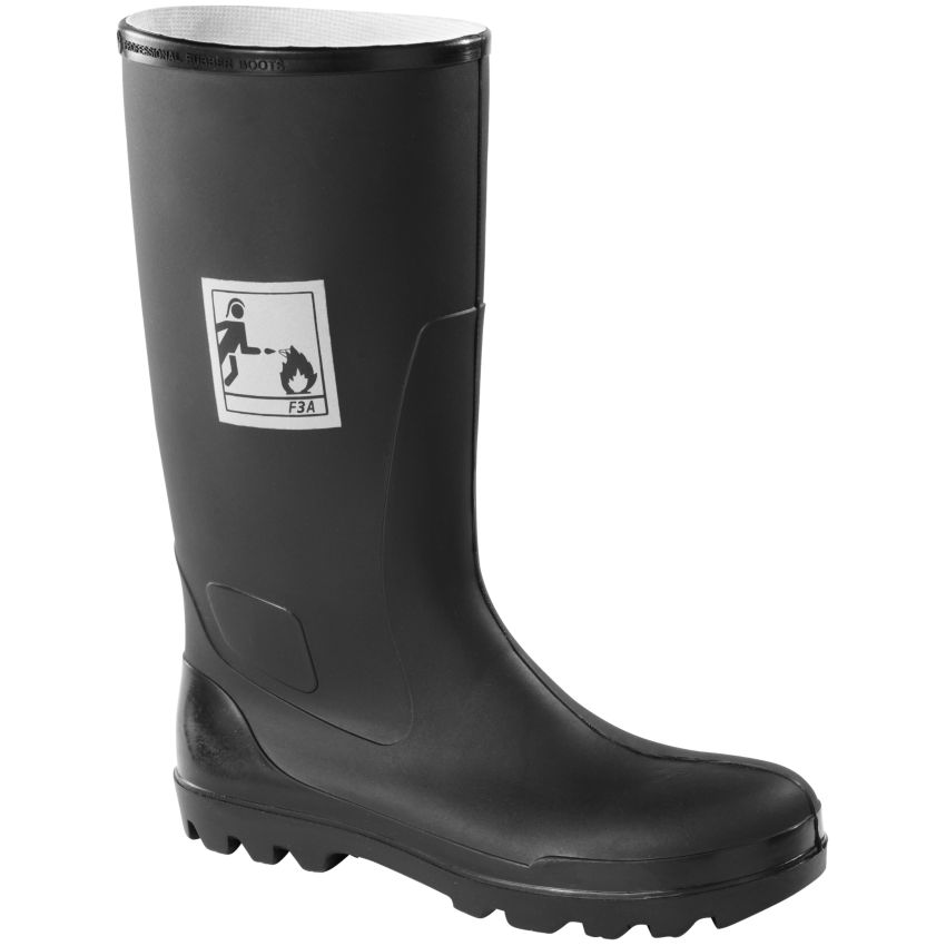Botte de sécurité en caoutchouc nitrile ignifugé Pompier Etché