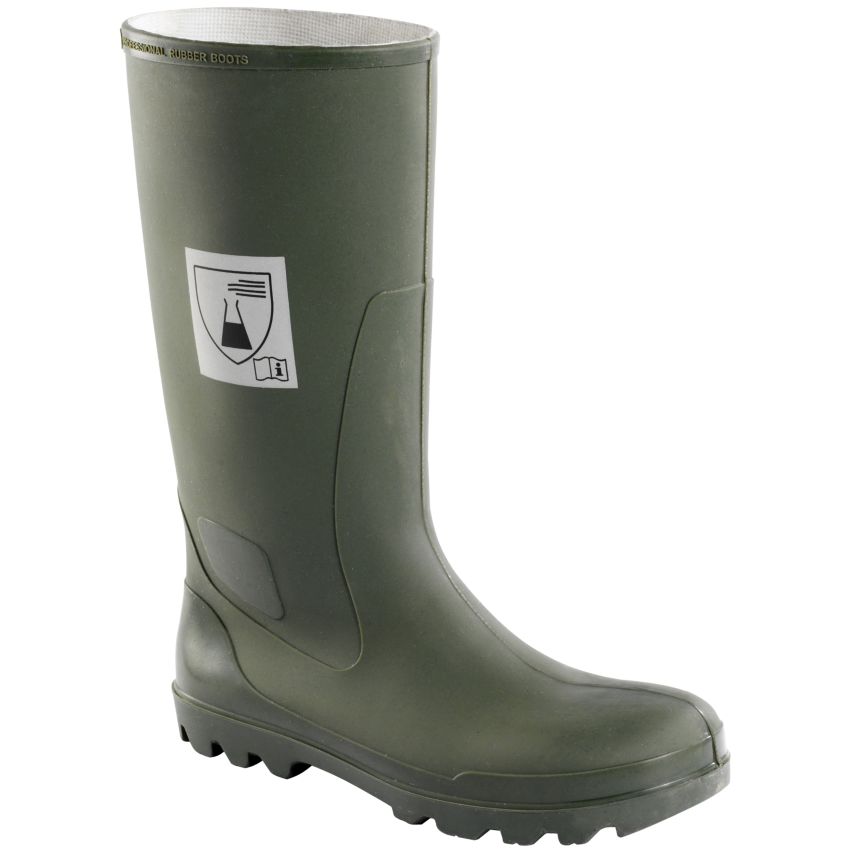Botte de sécurité en caoutchouc nitrile spécial industrie chimique Etché