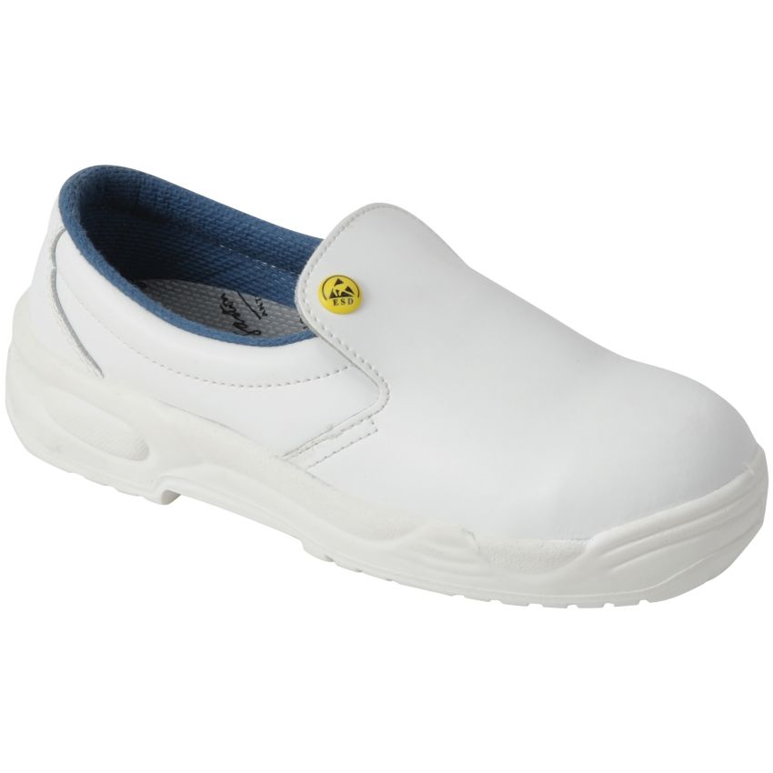 Chaussure basse de sécurité électrostatique Electrottawa blanche Gaston Mille