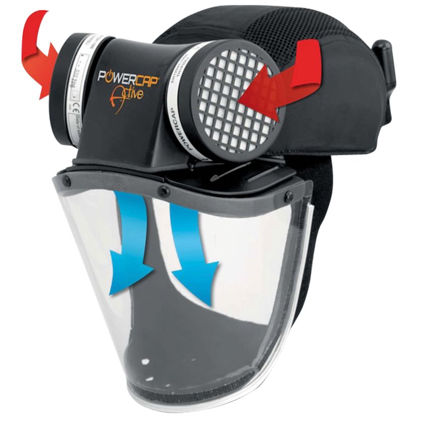 Appareil respiratoire à ventilation assistée Powercap® Lite IP JSP