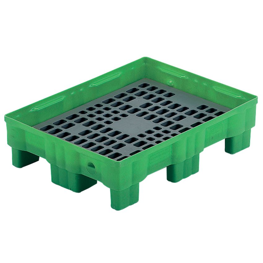 Bac de rétention polyéthylène Rétenpack® pour bidons, 75 litres Linpac Allibert