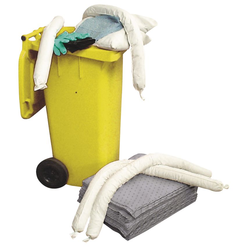 Conteneur d'intervention hydrocarbures, 230 L Pollukit