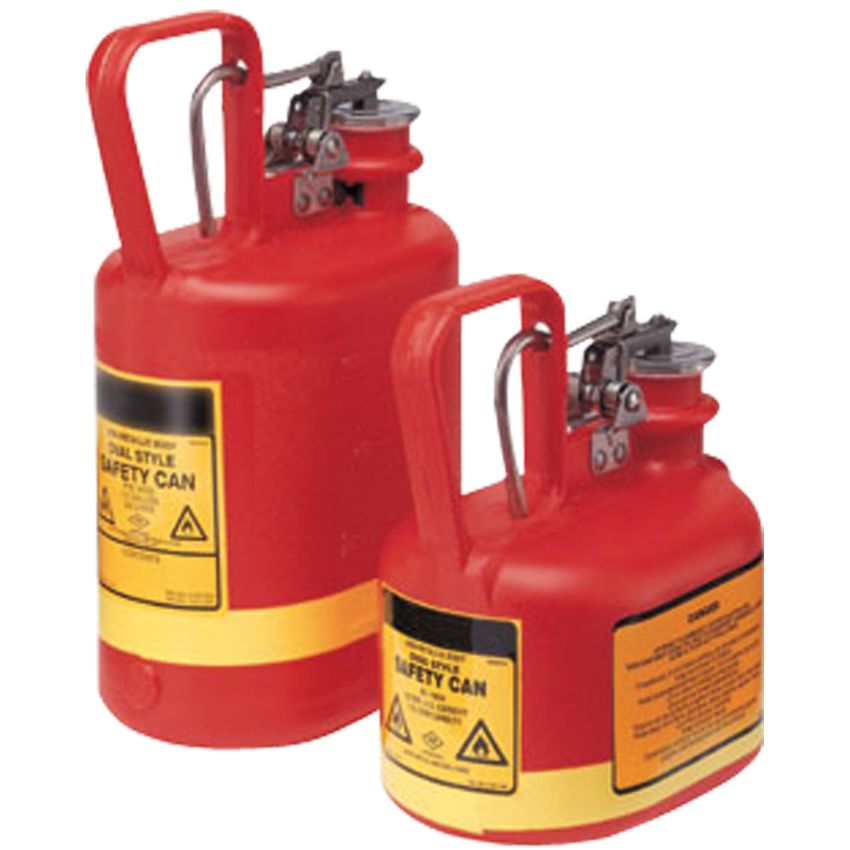 Jerrican de sécurité pour produits corrosifs inflammables Justrite