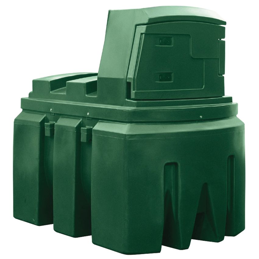 Cuve de stockage gasoil polyéthylène double paroi équipée 1200 L Titan eko