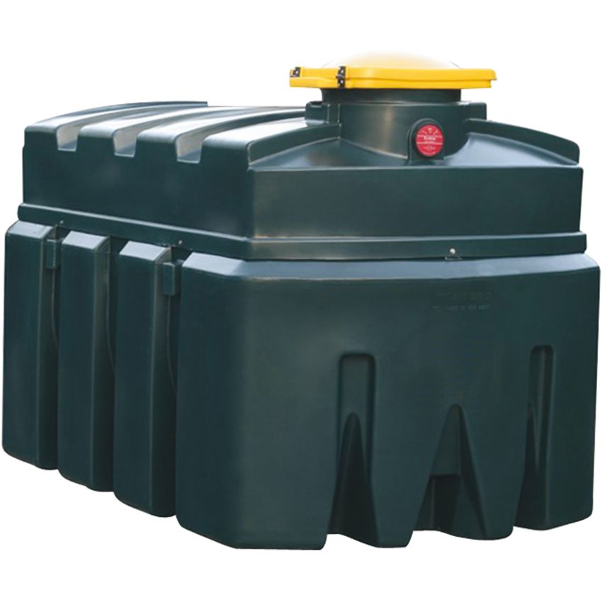 Cuve de stockage polyéthylène double paroi pour huiles usagées 2500 L Titan eko