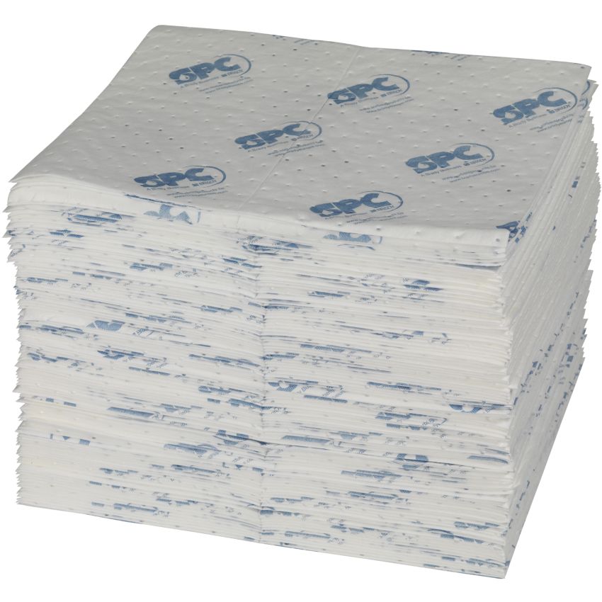 Feuilles absorbantes hydrocarbures grammage très élevé spécial intervention SPC