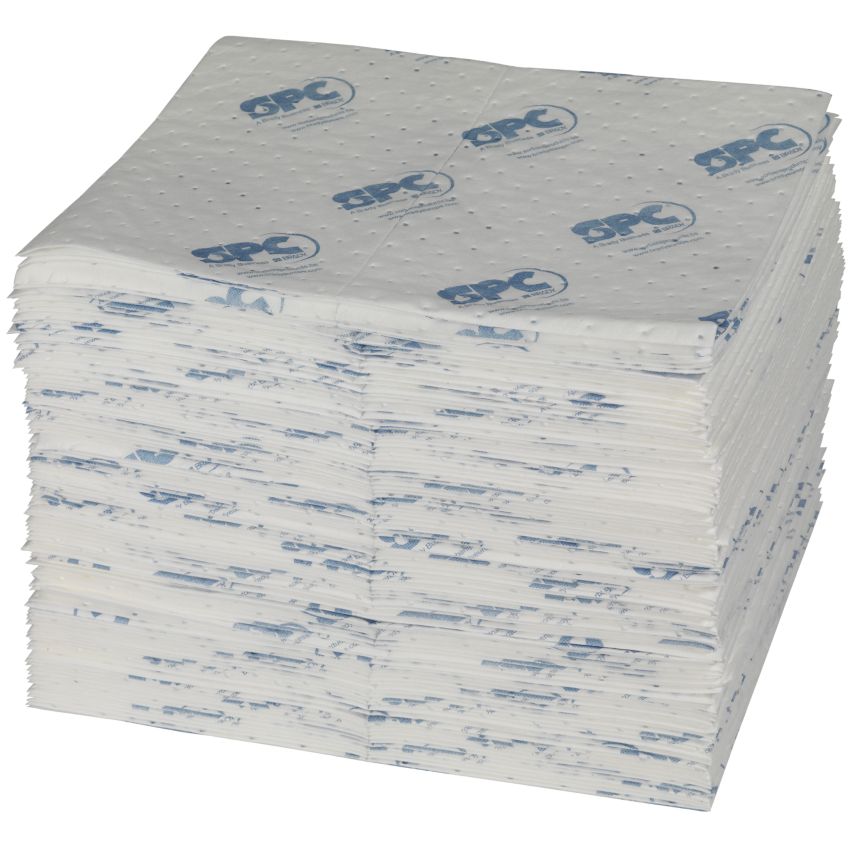 Feuilles absorbantes hydrocarbures grammage élevé spécial intervention SPC
