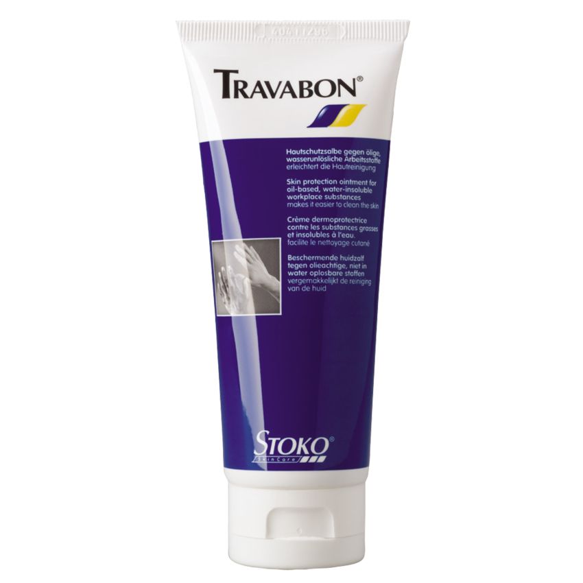 Crème de protection cutanée contre les substances grasses TRAVABON® Stoko