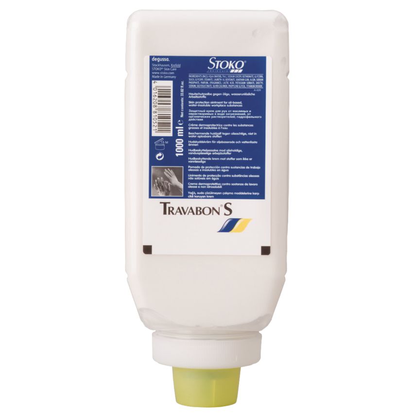 Crème de protection cutanée contre les substances grasses TRAVABON® Stoko