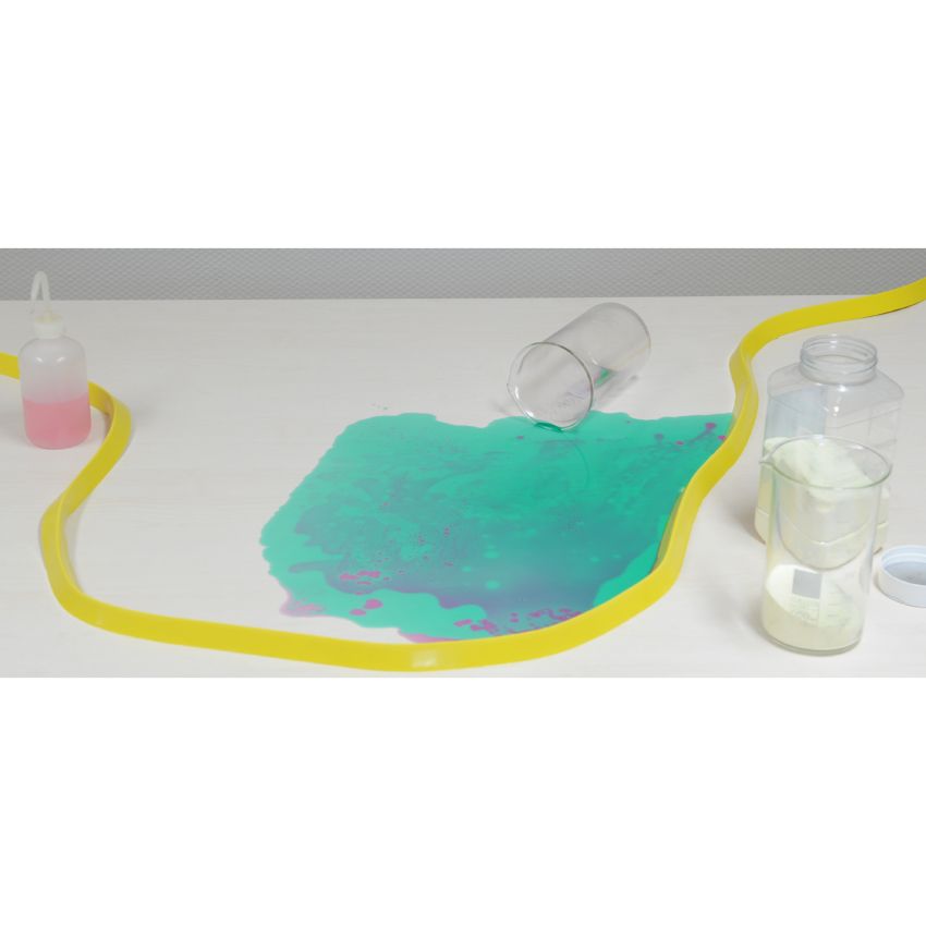Barrage de protection souple de table, hauteur 2 cm Flexithane