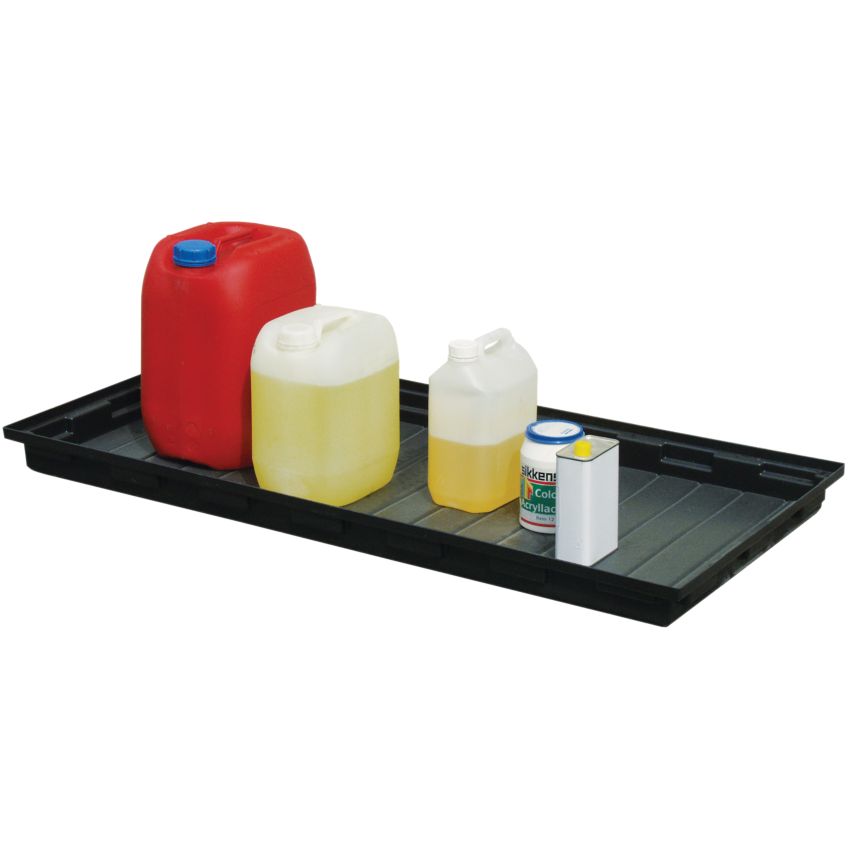 Bac de rétention polyéthylène pour bidons, 40 litres Cemo