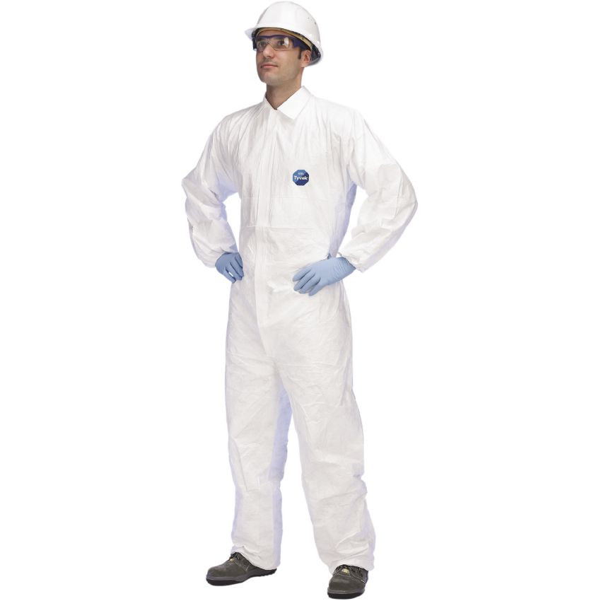 Combinaison de protection chimique Cat. III Types 6 et 5 Tyvek® Industry Dupont Tyvek