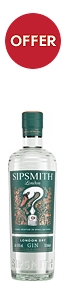 Sipsmith London Dry Gin                                                                                                         