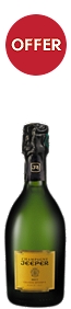 Jeeper Grand Reserve Blanc de Blancs Champagne 37.5cl                                                                           