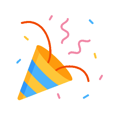animated confetti
