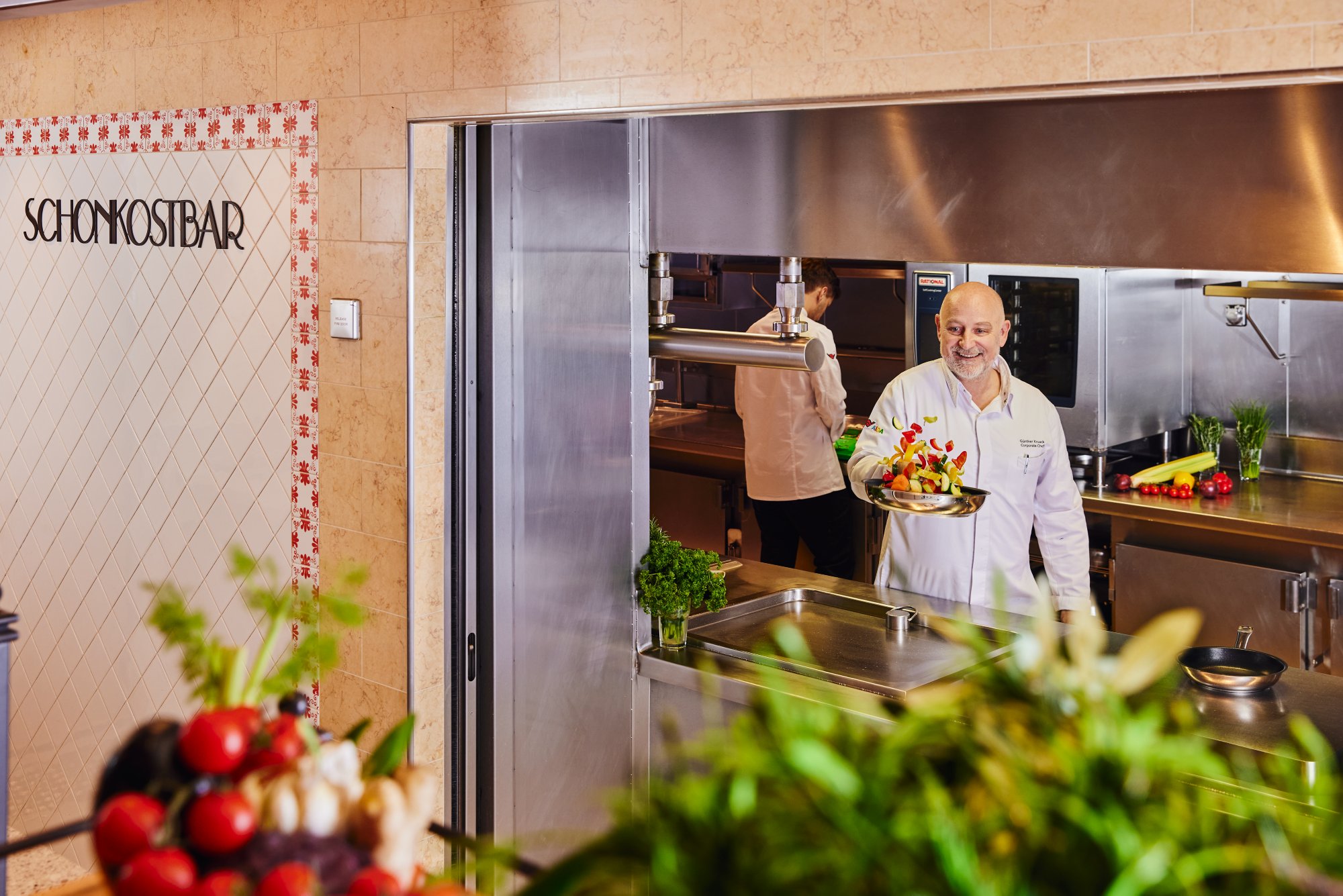 Schonkostbar auf AIDAnova beim Livecooking