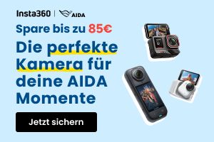 Insta360 die perfekte Kamera für deine AIDA Momente