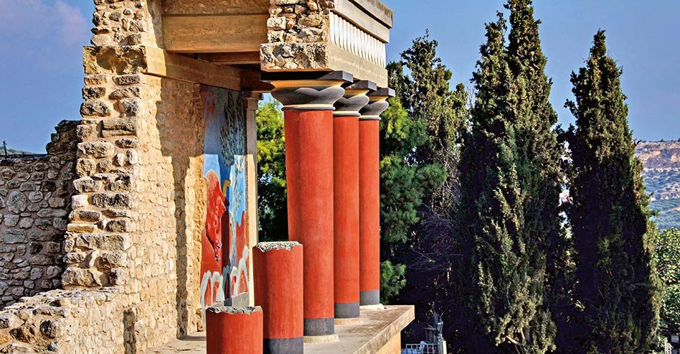 Knossos und Arolithos