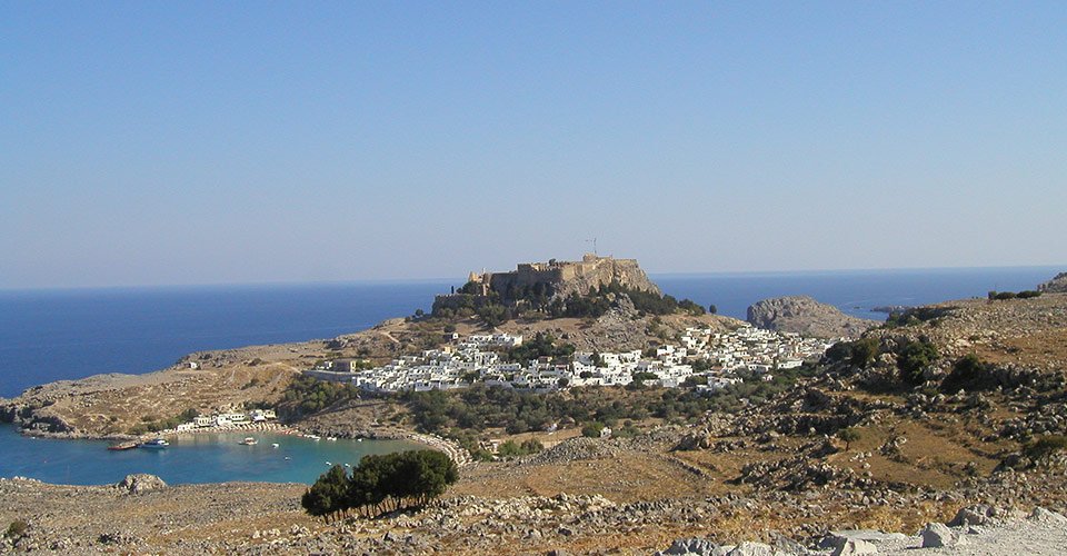 Baden am Tsambika-Strand