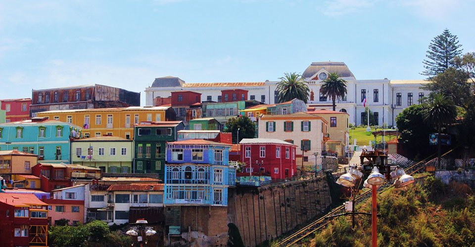 Die Hügel von Valparaíso